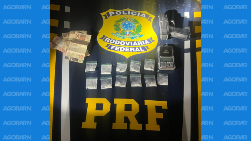 Prf prende dois homens com arma, cocaína e simulacro durante fiscalizações em mossoró | notícias do rio grande do norte capa portal (82)