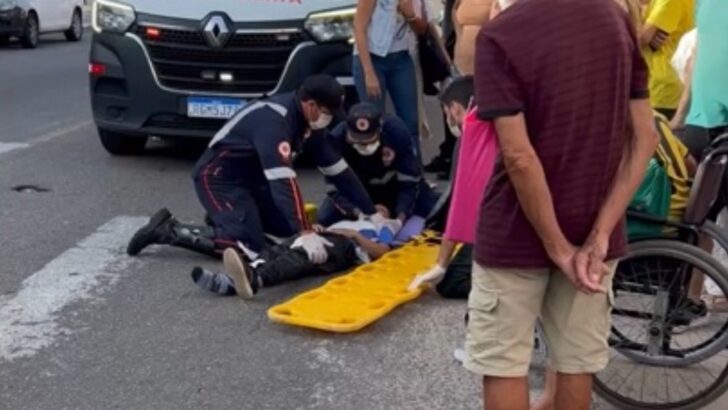 criança atropelada