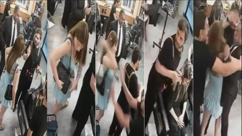 Cliente disse ter ficado insatisfeita com corte de cabelo e tentou esfaquear cabeleireiro Foto: Reprodução/Redes Sociais