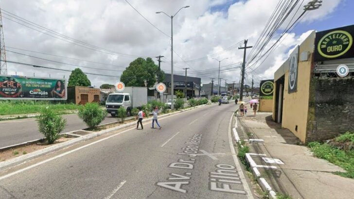 Intervenção será realizada no sentido Igapó-Redinha, nas proximidades do Viaduto de Igapó, com previsão de duração de aproximadamente 30 dias. Foto: Google Street View