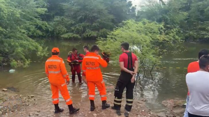 Mulher desaparece após se afogar no Rio Mossoró durante banho - Foto: Reprodução/TV Tropical