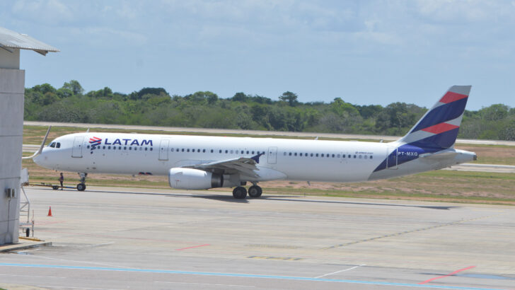 Aeroporto Aluízio Alves Avião Latam (53)