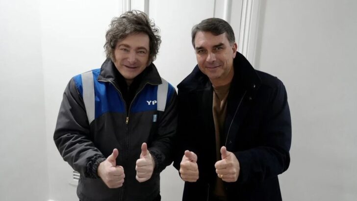 Flávio e Milei