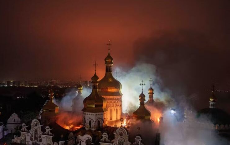 Incêndio Ucrânia