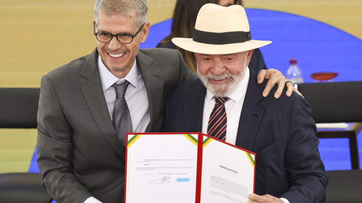 Lula e Sidônio foto Marcelo Camargo ABr