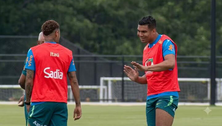 Neymar e Casemiro