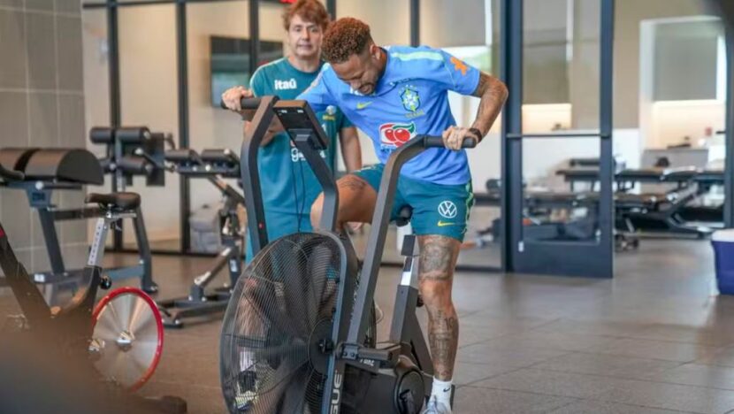 Neymar acelera recuperação para copa | notícias do rio grande do norte Neymar panturilha Copia