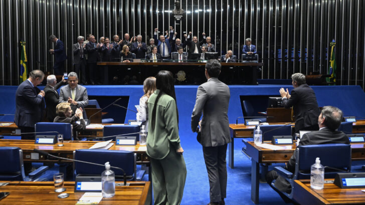 Plenário do Senado foto Carlos Moura Senado