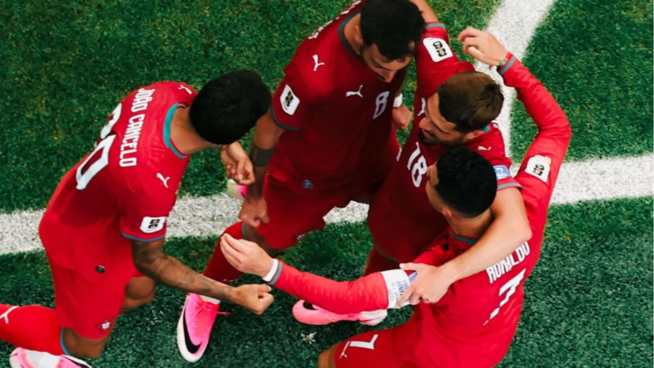 Cristiano Ronaldo faz história e lidera goleada de Portugal contra o Uzbequistão - Foto: Reprodução/Fifa @fifaworldcup