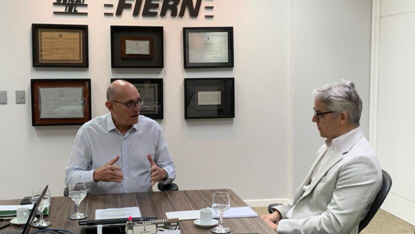 Fiern apresenta demandas ao novo secretário de desenvolvimento econômico do rn | notícias do rio grande do norte Serquiz e novo