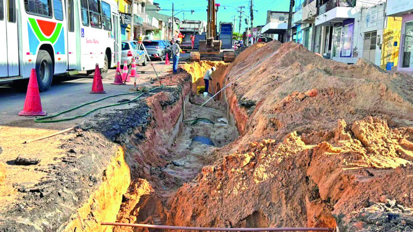 Obra de drenagem da avenida solange nunes alcança 30% de conclusão na zona oeste | notícias do rio grande do norte Solange Nunes