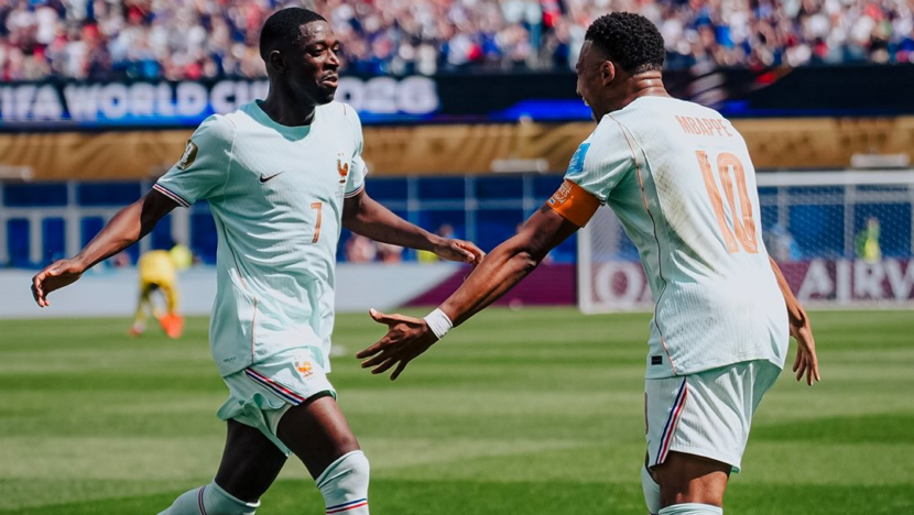 Un @o.dembele 𝑿𝑿𝑳 ce soir 👏😮 💨A huge performance from Ousmane Dembélé tonight. (2)
