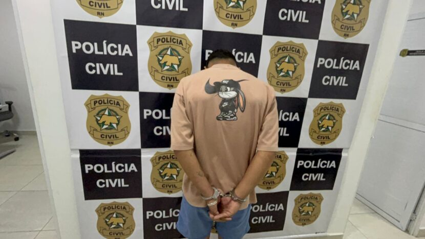 Homem é preso por receptação com celular roubado em PaRio Grande do Norteamirim - Foto: Polícia Civil/Reprodução