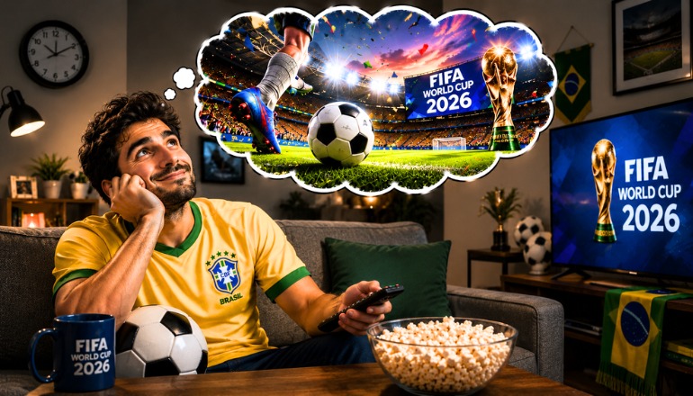 Bola na trave não altera o placar - Foto: Imagem gerada por IA
