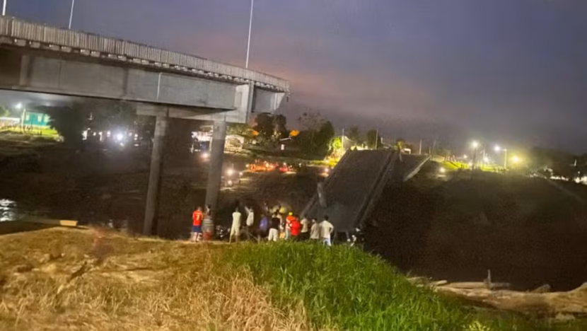 Ponte desaba no acre e deixa feridos; vídeo mostra momento da queda | notícias do rio grande do norte midia de distribuicao g1 2026 06 05t182931.099