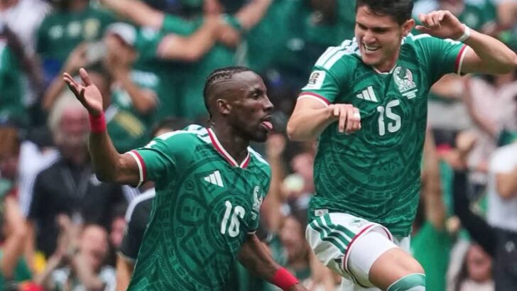 ¡Julián Quiñones marca el tercer gol más rápido en una Copa del Mundo! 💚🇲🇽¡Lo gritó todo Méxi