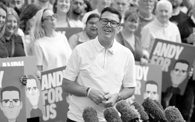 Burnham assume partido trabalhista | notícias do rio grande do norte Andy BuRio Grande do Norteham