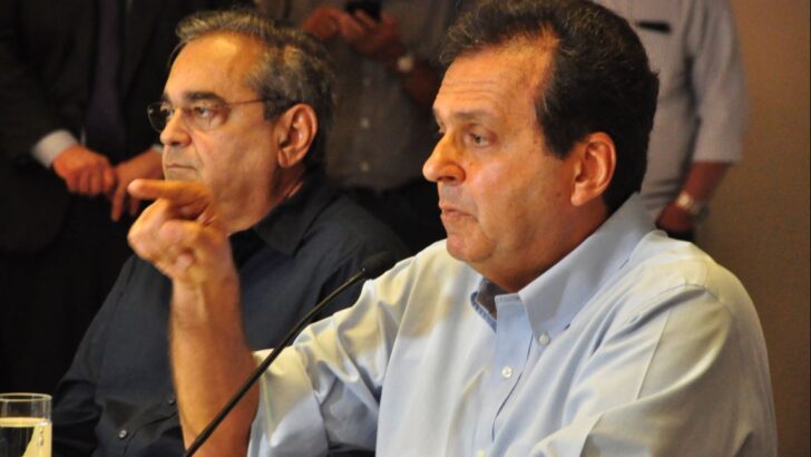 Carlos Eduardo e Álvaro dias