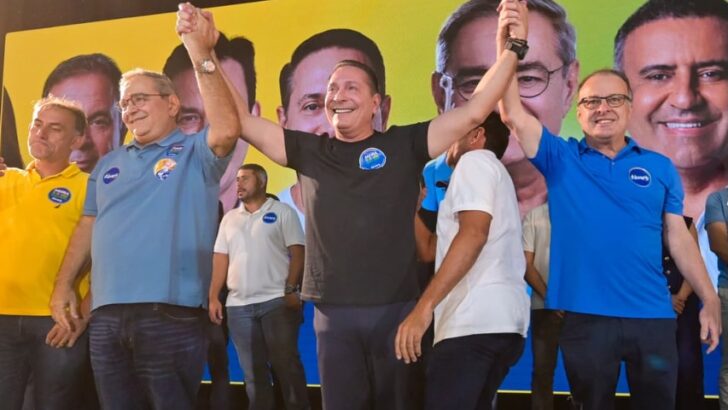Diversas forças políticas do nosso estado estão reunidas agora conosco no Olimpo Recepções no gr