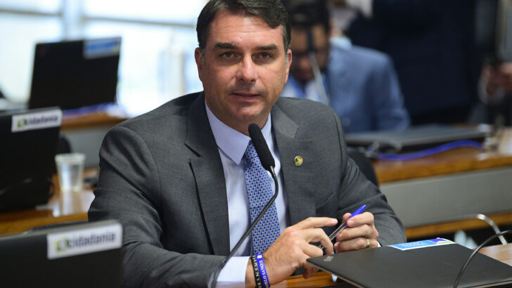 Flávio Bolsonaro foto Pedro França Senado