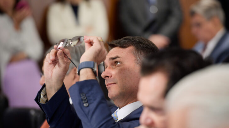 Flávio Bolsonaro foto Saulo Cruz Senado
