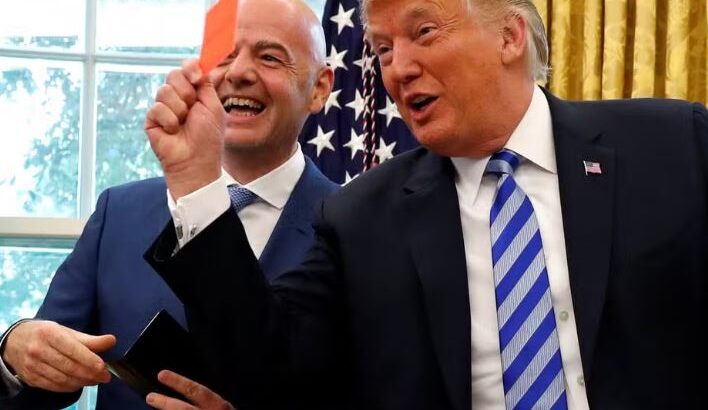 Infantino e Trump Copia
