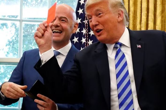 Infantino e Trump Copia