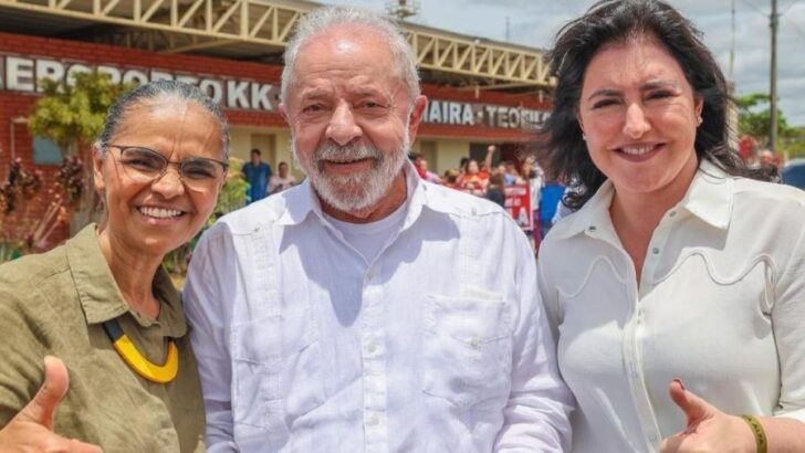 Lula Tebet e Marina