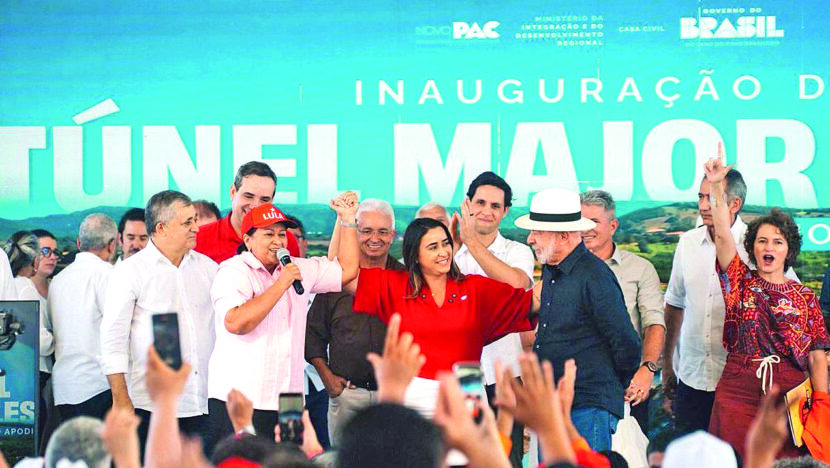 No rn, lula declara apoio a cadu e samanda e afirma que não precisa de “inimigos” | notícias do rio grande do norte Lula no RN