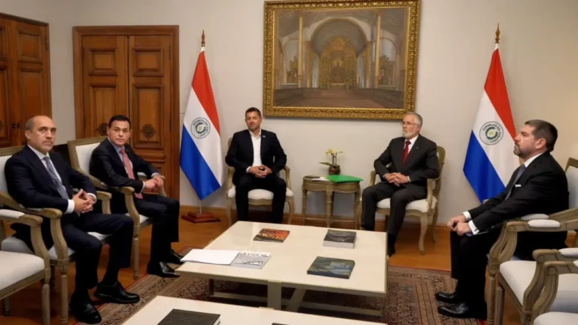 Paraguai entrega nota de repúdio ao brasil após fala de lula | notícias do rio grande do norte Reuniao de embaixador brasileiro com autoridades do Paraguai