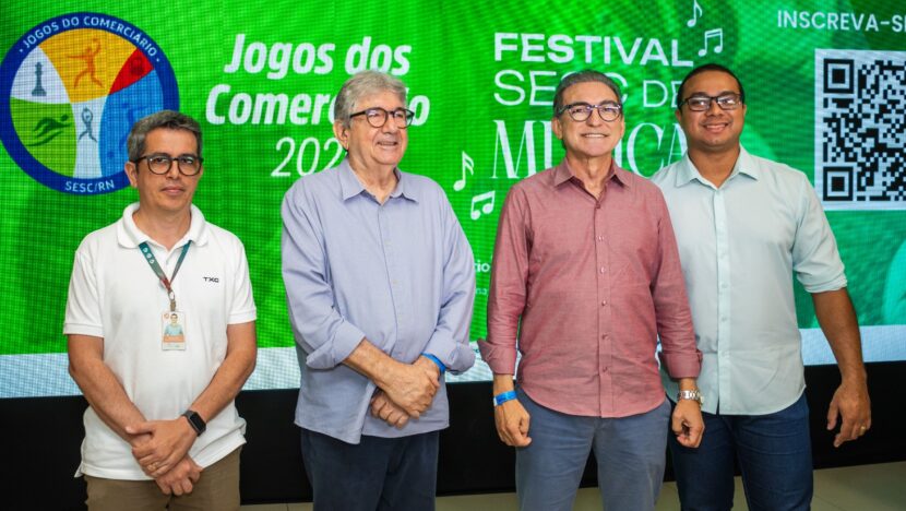 Festival sesc de música e jogos dos comerciários são lançados em natal | notícias do rio grande do norte WhatsApp Image 2026 07 09 at 15.35.04