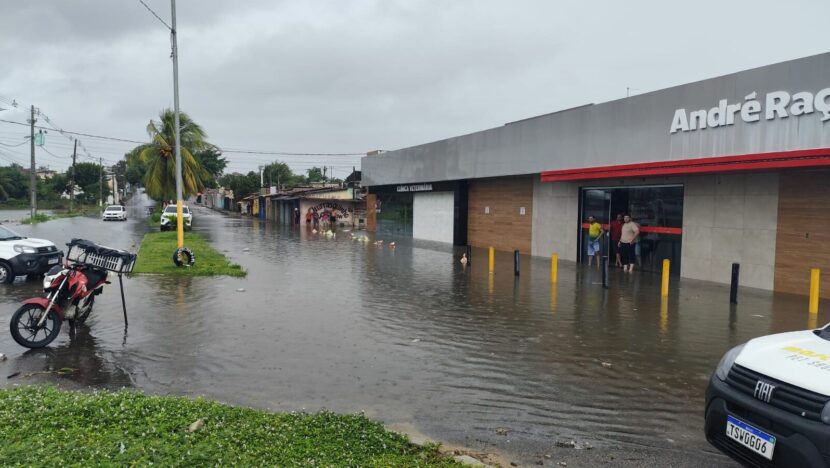 Comerciante relata prejuízos com ração, mobília e computadores após alagamento na moema tinoco | notícias do rio grande do norte WhatsApp Image 2026 07 21 at 09.39.24
