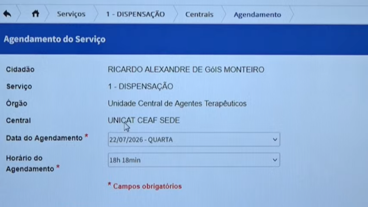 agendamento
