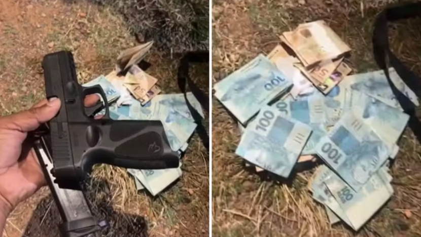 Menina de 11 anos é encontrada sozinha com arma, munições e r$ 7 mil em goiás | notícias do rio grande do norte arma dinheiro go