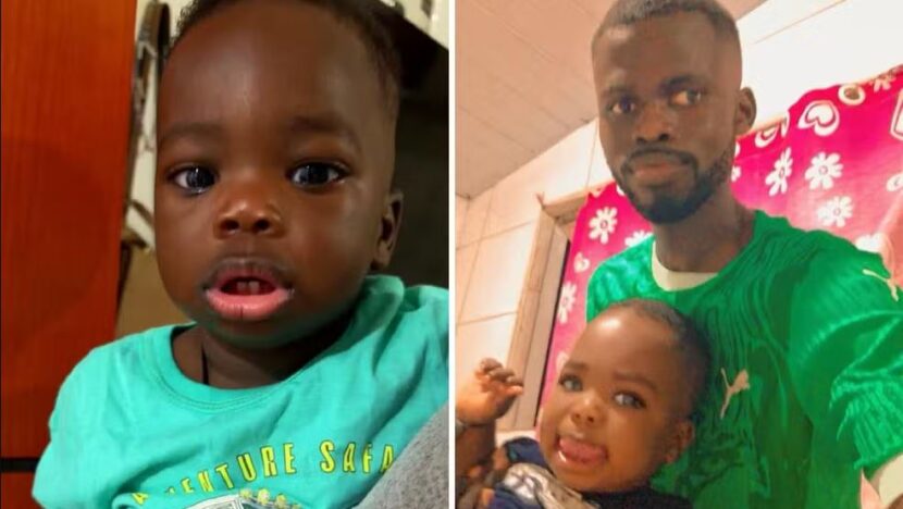 Bebê de 1 ano morre após prender a cabeça em grade de creche em sp | notícias do rio grande do norte Abdoulaye Dieng de 1 ano e 4 meses e o pai dele. A família é natural do Senegal. — Foto: Reprodução