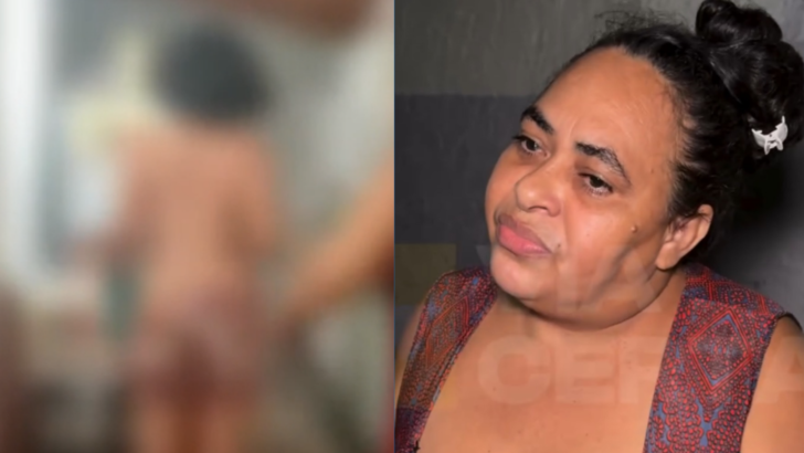 mae filha agressão
