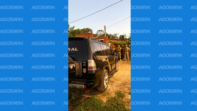 Agentes da FICCO/RN durante a Operação Gravata, que cumpriu mandados contra investigados por tráfico de drogas e lavagem de dinheiro no Rio Grande do Norte