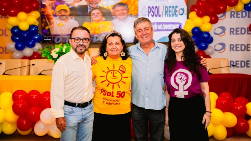 Psol-rede oficializa robério paulino ao governo do rn e sandro pimentel e sônia godeiro ao senado | notícias do rio grande do norte PSOL-Rede oficializa Robério Paulino ao GoveRio Grande do Norteo do RN e Sandro Pimentel e Sônia Godeiro ao Senado - Foto: Divulgação