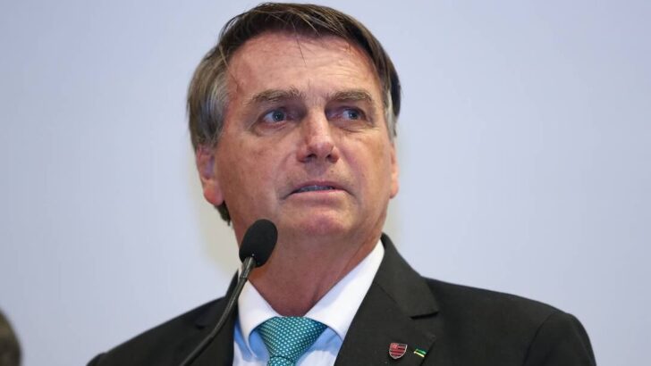 Polícia Federal realizou, na manhã desta quarta-feira 8, uma operação de busca e apreensão na residência do ex-presidente Jair Bolsonaro. Foto: Isac Nóbrega/PR