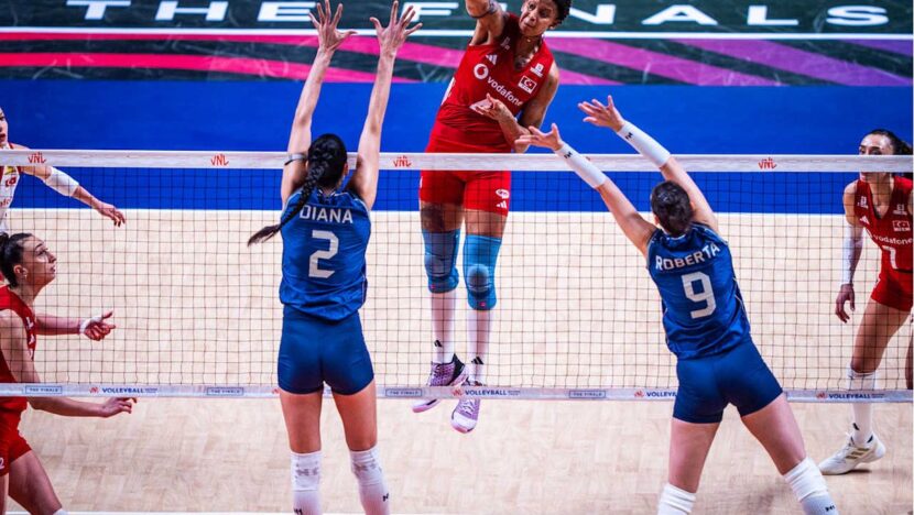 volei turquia 3 x 1 brasil vice campeao liga da nacoes fem