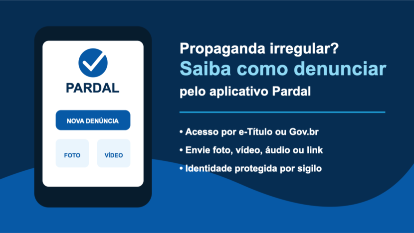Como denunciar propaganda eleitoral irregular pelo aplicativo Pardal
