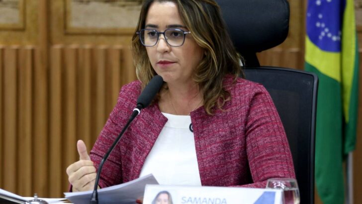 Vereadora Samanda Alves, candidata ao Senado pelo PT