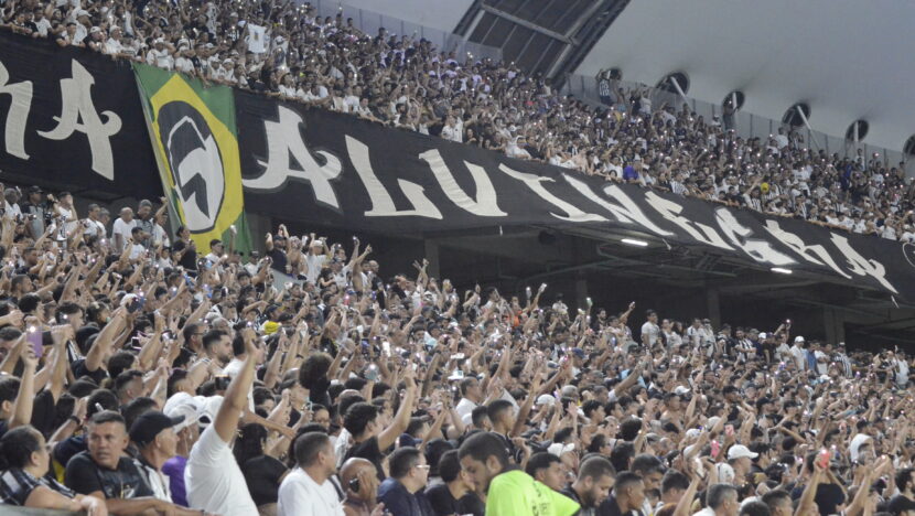 Abc aguarda aval da pm para vender mais ingressos contra o nacional-am | notícias do rio grande do norte Torcida do ABC na Arena das Dunas durante partida do Campeonato Brasileiro