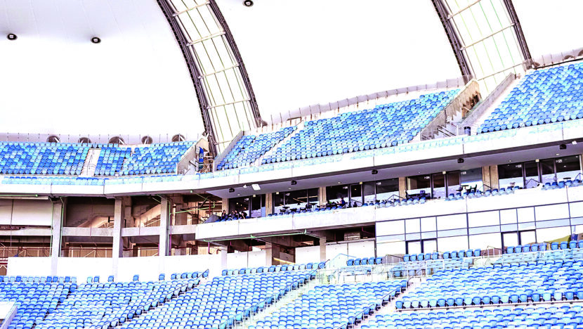 Torcida do ABC ocupa a Arena das Dunas