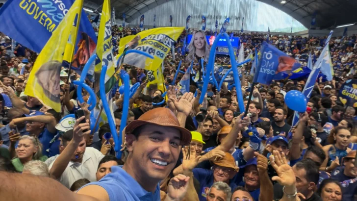 Candidato ao Governo do RN Allyson Bezerra (União) durante convenção do PSD - Foto: Reprodução Instagram