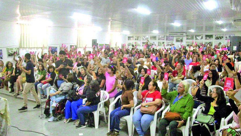 Assembleia de professores da rede municipal de Natal