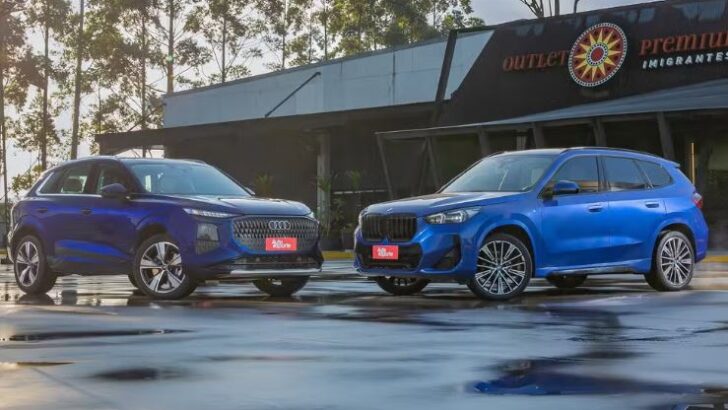 Audi Q3 supera BMW X1 em desempenho e tecnologia, enquanto o modelo da BMW mantém vantagem em conforto e custos de uso
