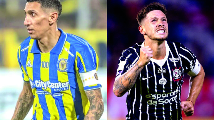 Ángel Di María e Rodrigo Garro