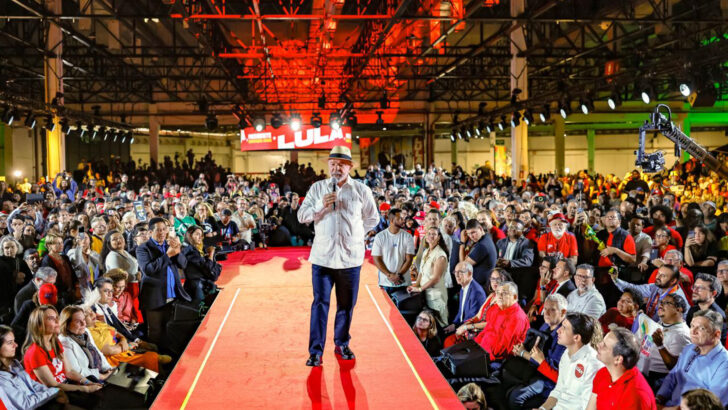 Lula na convenção foto Ricardo Stuckert PR