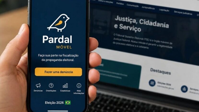 Mão segurando celular com o aplicativo Pardal - Foto: divulgação